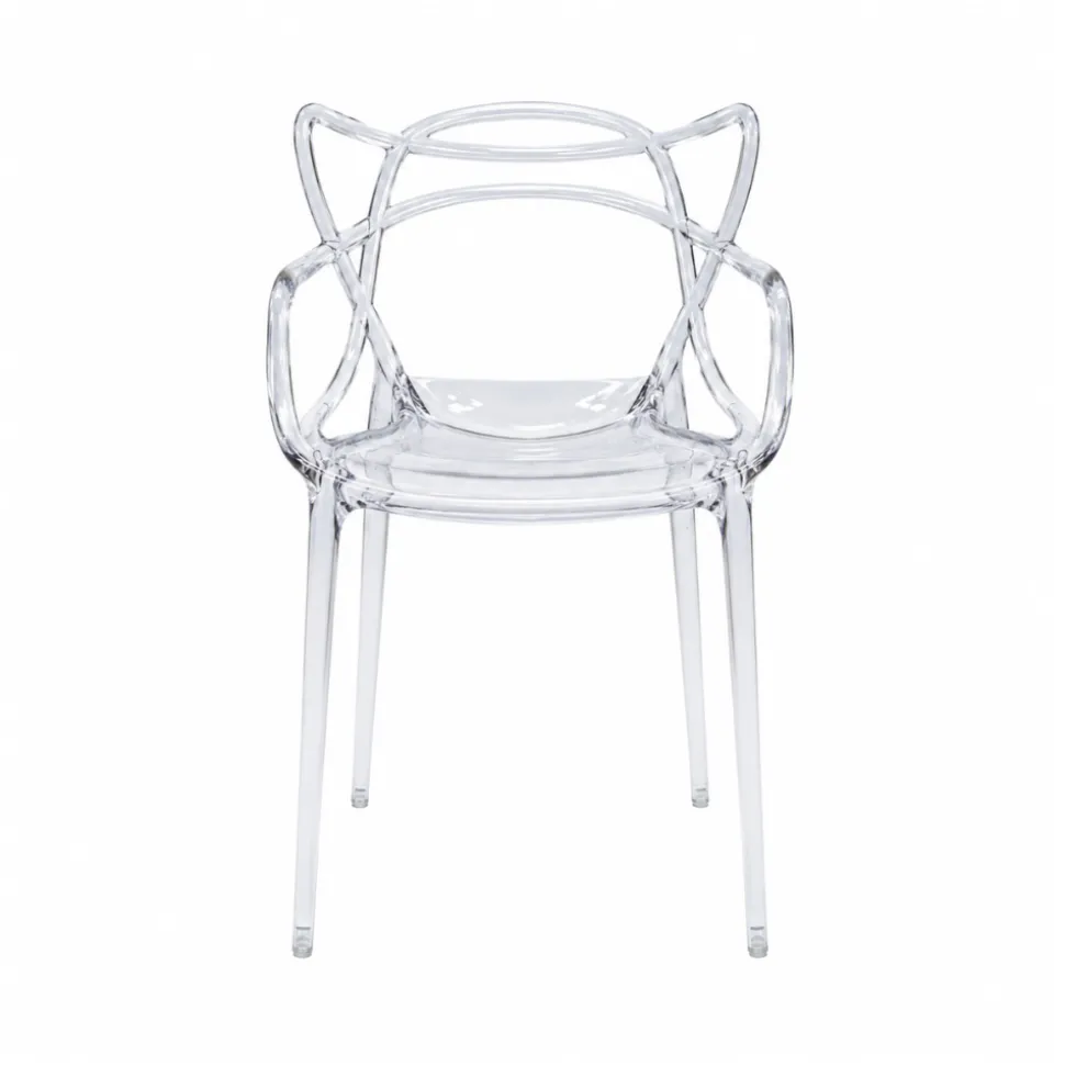 Ghost Resin David Chair - Clear