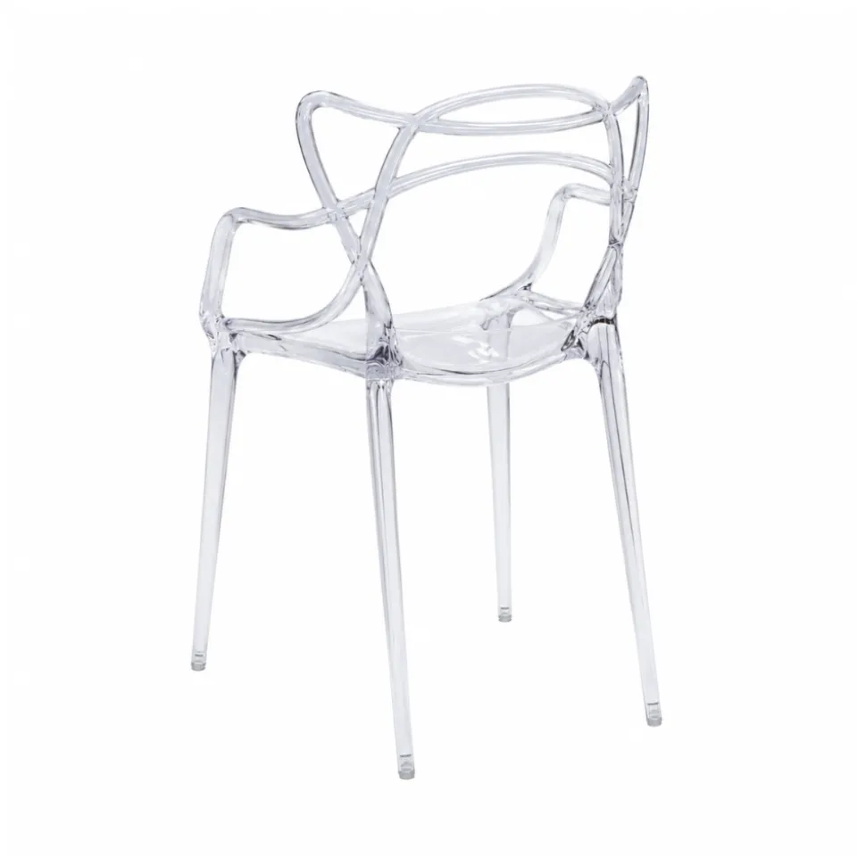 Ghost Resin David Chair - Clear
