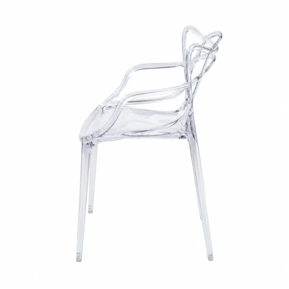 Ghost Resin David Chair - Clear