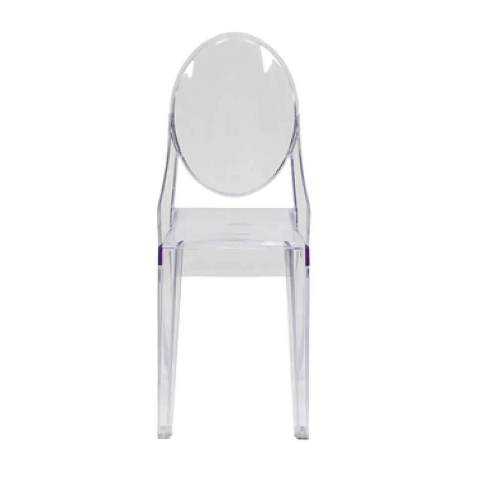 Ghost Side Chair in Transparent Crystal