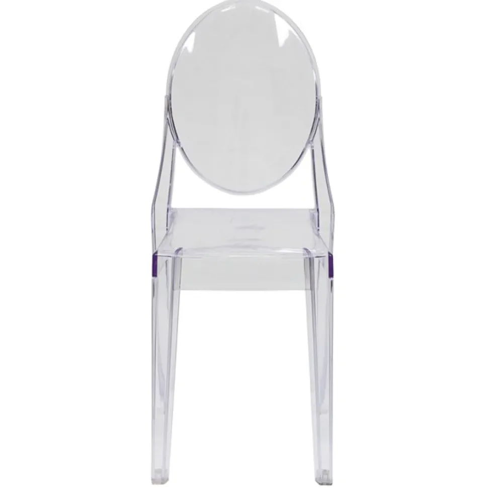 Ghost Side Chair in Transparent Crystal