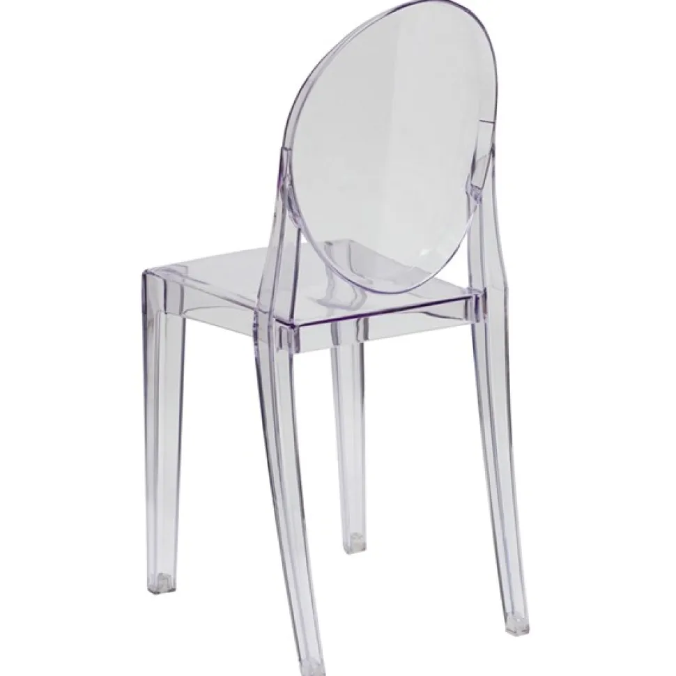 Ghost Side Chair in Transparent Crystal