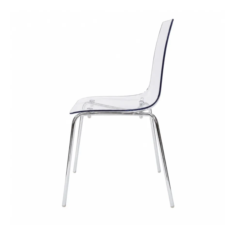 Ghost Sofia Chair - Clear