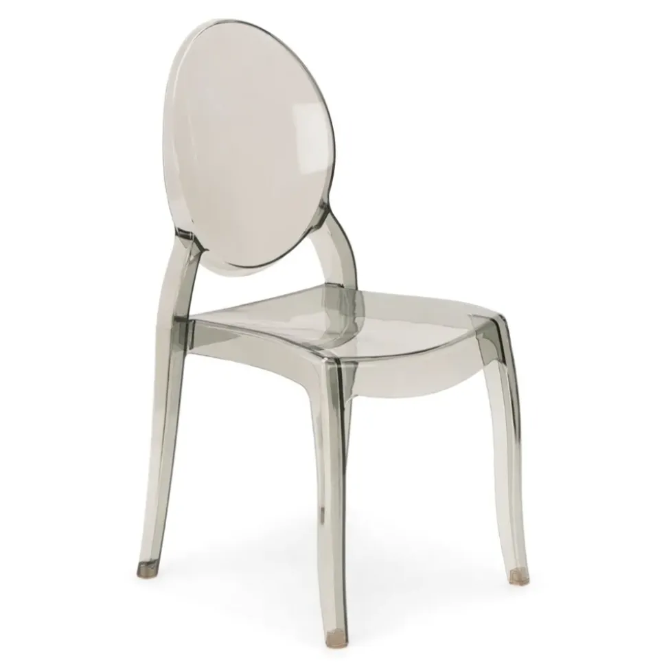 Ghost Sofia with UV Protection Chair - Smoke Grey