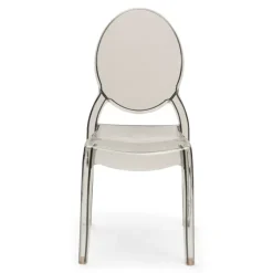 Ghost Sofia with UV Protection Chair - Smoke Grey