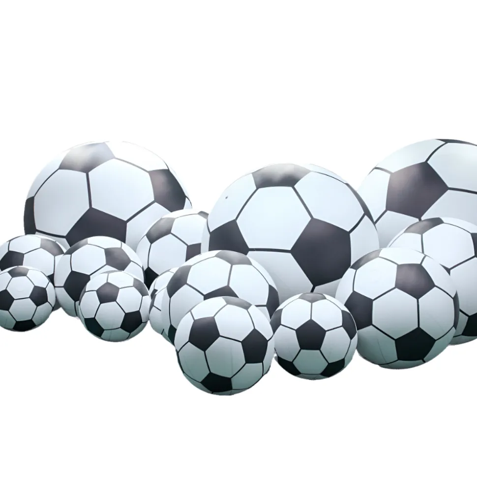 Giant Inflatable Soccer Ball – Commercial Event Display Decor – Commercial Installation Sizes