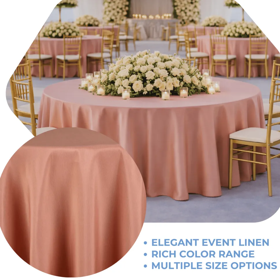 Ginger La Petite France Jacquard Tablecloth - Multiple Size Options