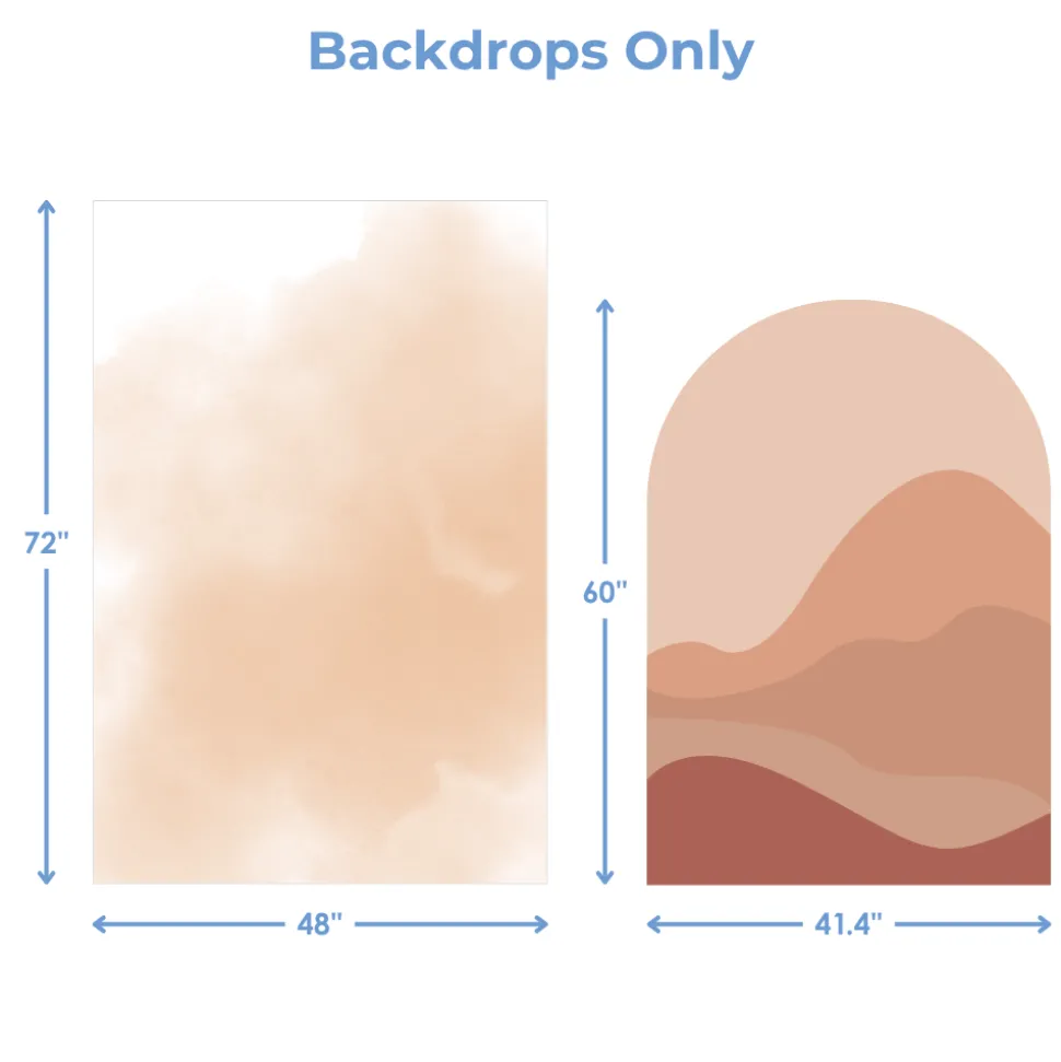 Golden Solace Foam Core Backdrop Kit by PopScene™