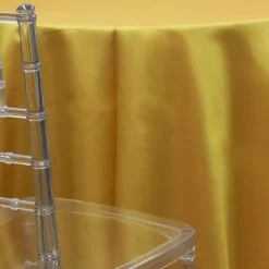 GOLD - *FR* Taffeta Tablecloth by Eastern Mills - Many Size Options