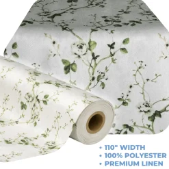 Green Seraphine by the Yard - 110" Width