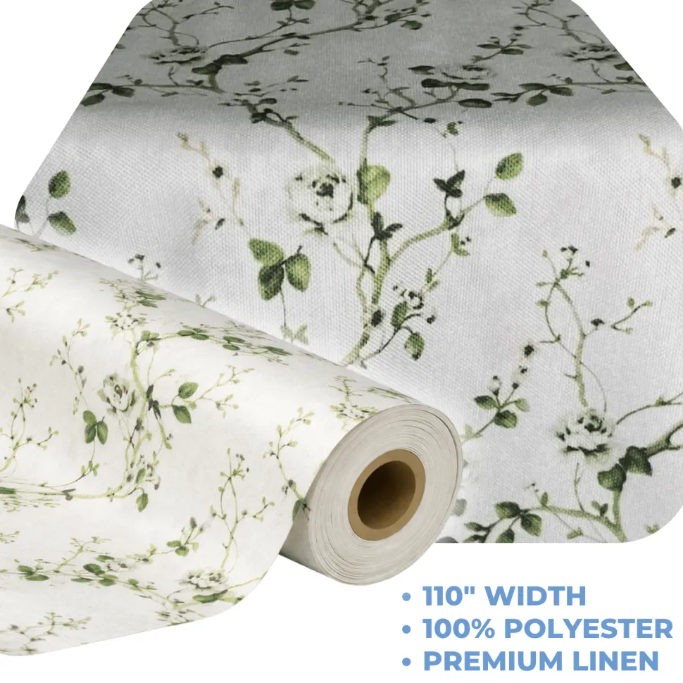 Green Seraphine by the Yard - 110" Width
