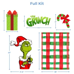 Grinchmas Mischief Foam Core Backdrop Kit by PopScene™