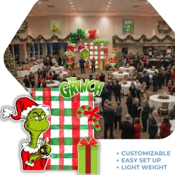 Grinchmas Mischief Foam Core Backdrop Kit by PopScene™