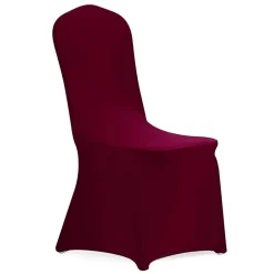 200 GSM Grade A Quality Spandex (Lycra) Banquet & Wedding Chair Cover By Eastern Mills in Burgundy Color