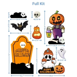 Halloween 3 Foam Core Birthday Backdrop Kit by PopScene™
