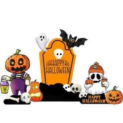 Halloween 3 Foam Core Birthday Backdrop Kit by PopScene™