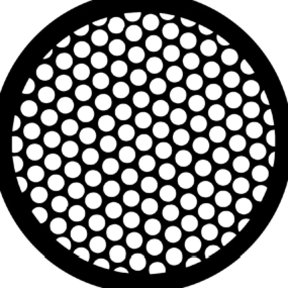 Holes - Stock Gobo for Gobo Light Projectors - Choose your size!
