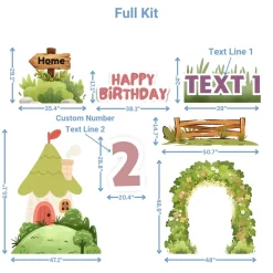 Home Foam Core Birthday Backdrop Kit by PopScene™