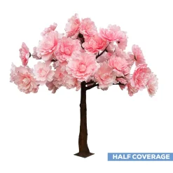 Huge 13ft Tall Luxe Artificia Tree - Pink Jumbo Flowers | ModTree™ Collection