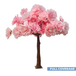 Huge 13ft Tall Luxe Artificia Tree - Pink Jumbo Flowers | ModTree™ Collection