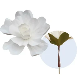 Huge 13ft Tall Luxe Artificia Tree - White Jumbo Flowers | ModTree™ Collection