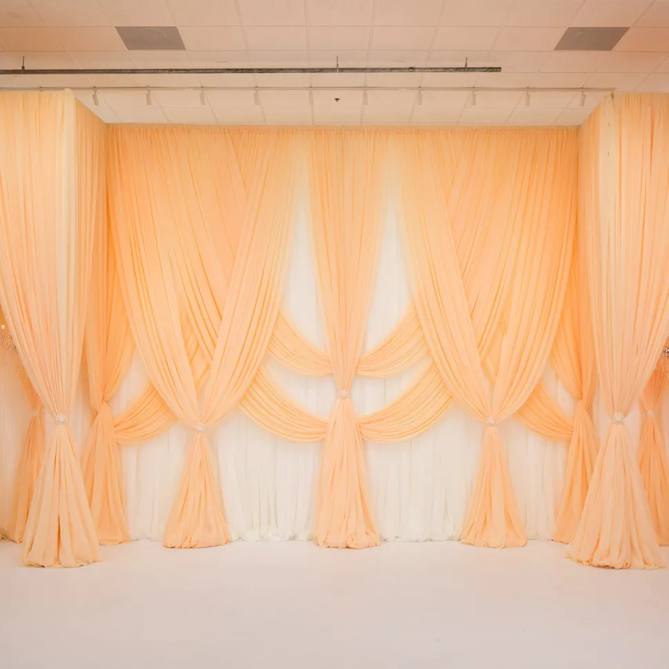 14' H x 24' W Traditional Theme Pro-Designed Backdrop