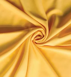 *IFR* Poly Stretch / Scuba Cloth Drape Panel w/ Sewn Rod Pocket (IFR) - Yellow