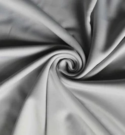 *IFR* Poly Stretch / Scuba Cloth Drape Panel w/ Sewn Rod Pocket (IFR) - Silver