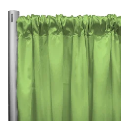 *IFR* 60" Wide Elite Taffeta Drape Panel by Eastern Mills w/ 4" Sewn Rod Pocket - Kami Apple