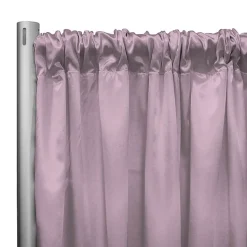 *IFR* 60" Wide Elite Taffeta Drape Panel by Eastern Mills w/ 4" Sewn Rod Pocket - Pink