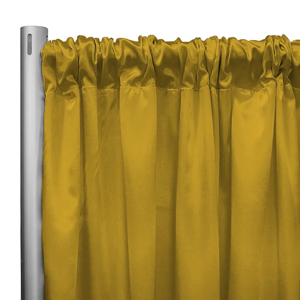 *IFR* 60" Wide Elite Taffeta Drape Panel by Eastern Mills w/ 4" Sewn Rod Pocket - Daisey