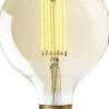 Incandescent Round 1.5" Vintage Style Edison G40 Light Bulb - 6 Pack