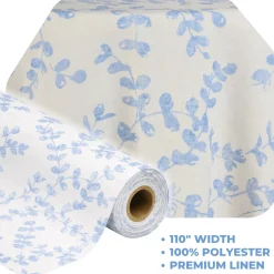 Indigo Portofino by the Yard - 110" Width