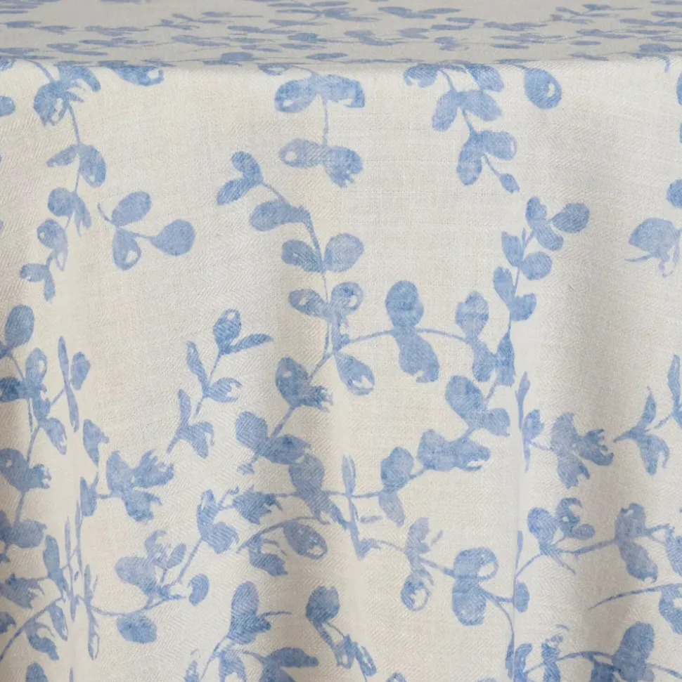 Indigo Portofino by the Yard - 110" Width