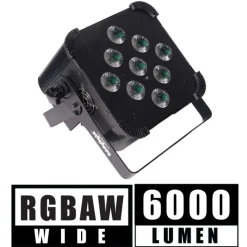 5 in 1 DMX Flat LED Plug-In Powered Light