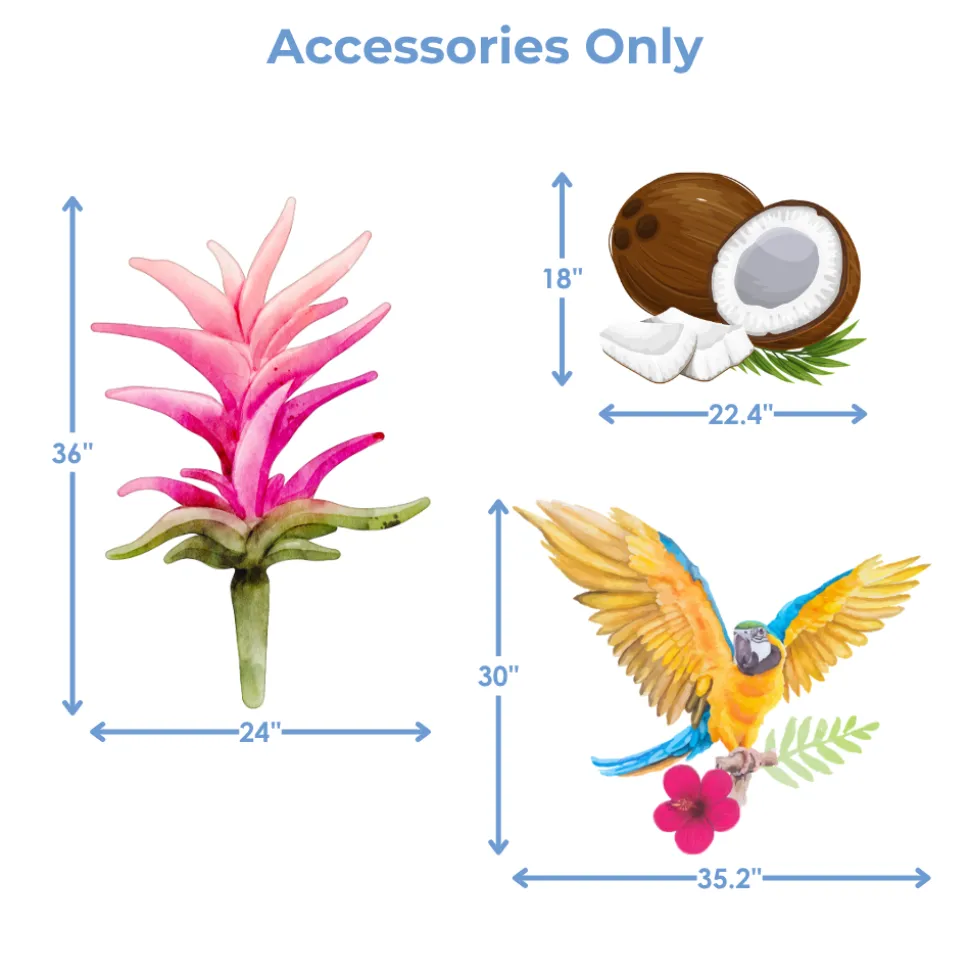 Island Bloom Foam Core Backdrop Kit by PopScene™