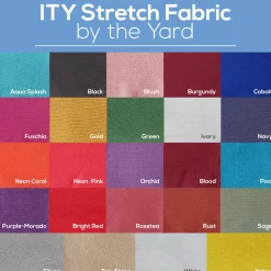 ITY Stretch Fabric by the Yard - 60" Wide