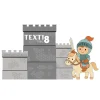 Knights & Castles Foam Core Birthday Backdrop Kit by PopScene™