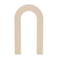 Large Open Arch Collapsing Ripple Chiara Wall Panel - Select Your Size!