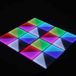 LED DMX Dance Floor - Improved! Flight Cases Included - 6.6ft x 9.9ft