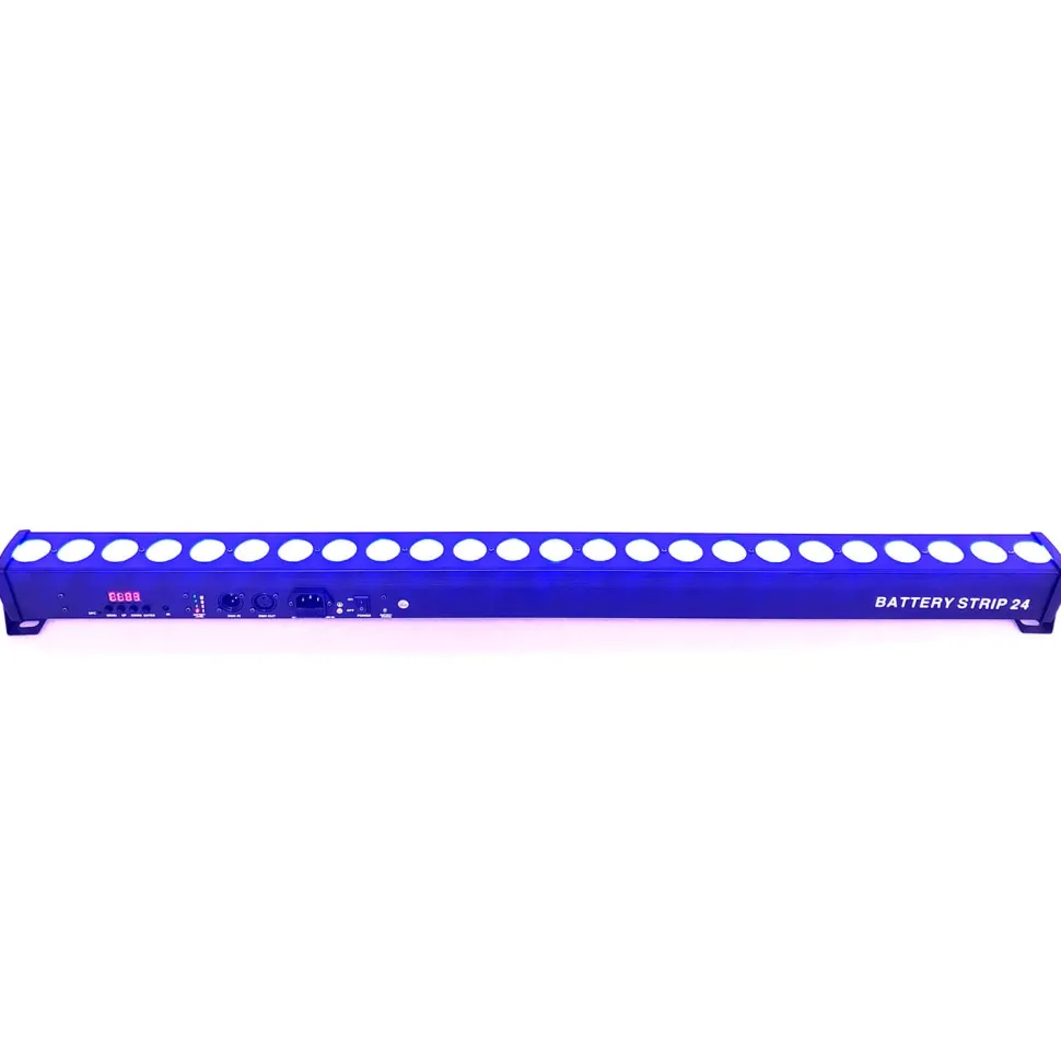LED DMX Light Bar "Super Bright" 3.5ft 6-in-1 RGBWA+UV - Produces Any Color!