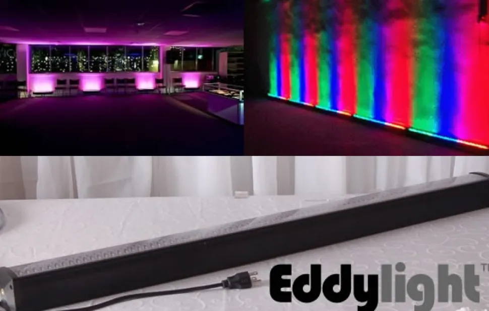 LED DMX Light Bar "Super Bright" 3.5ft 6-in-1 RGBWA+UV - Produces Any Color!
