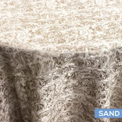 Le Krisel Tablecloth by Eastern Mills - Sand - Many Size Options