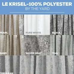 Le Krisel Tablecloth by Eastern Mills - Sand - Many Size Options