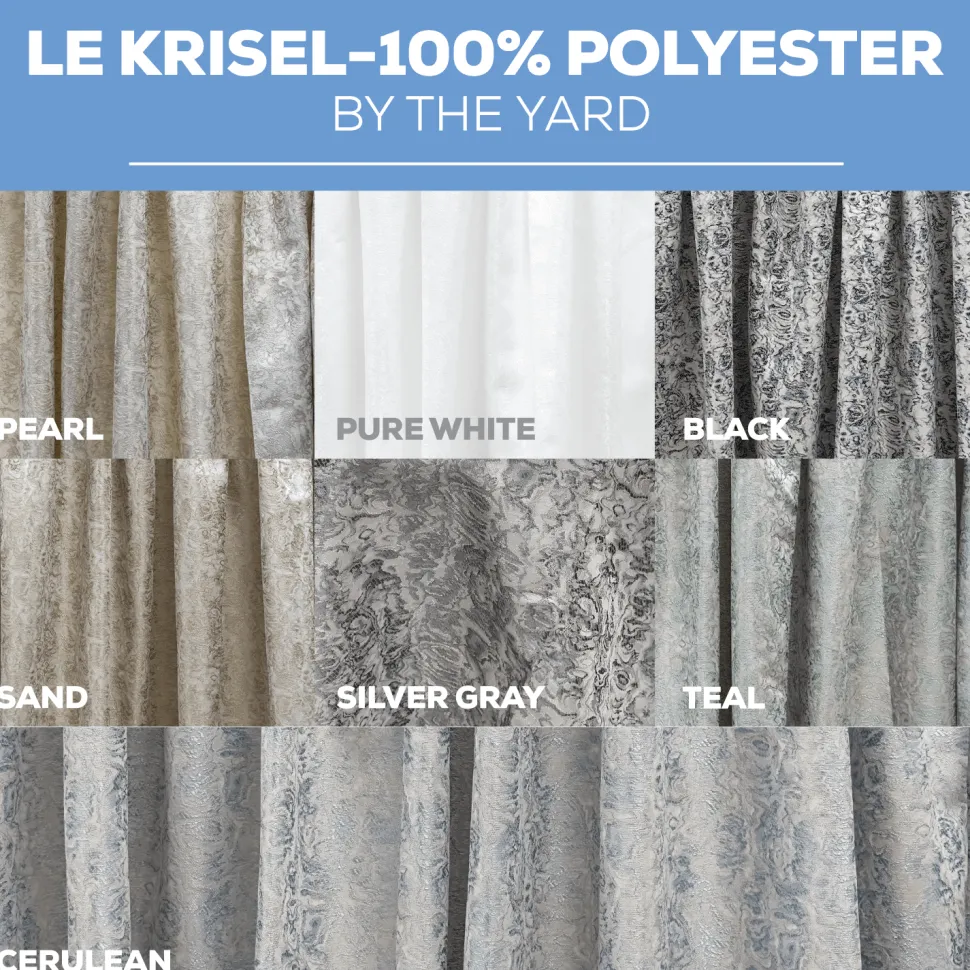 Le Krisel Tablecloth by Eastern Mills - Sand - Many Size Options