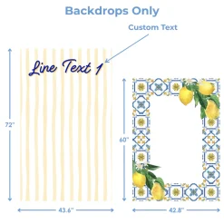 Lemoncito Foam Core Backdrop Kit by PopScene™