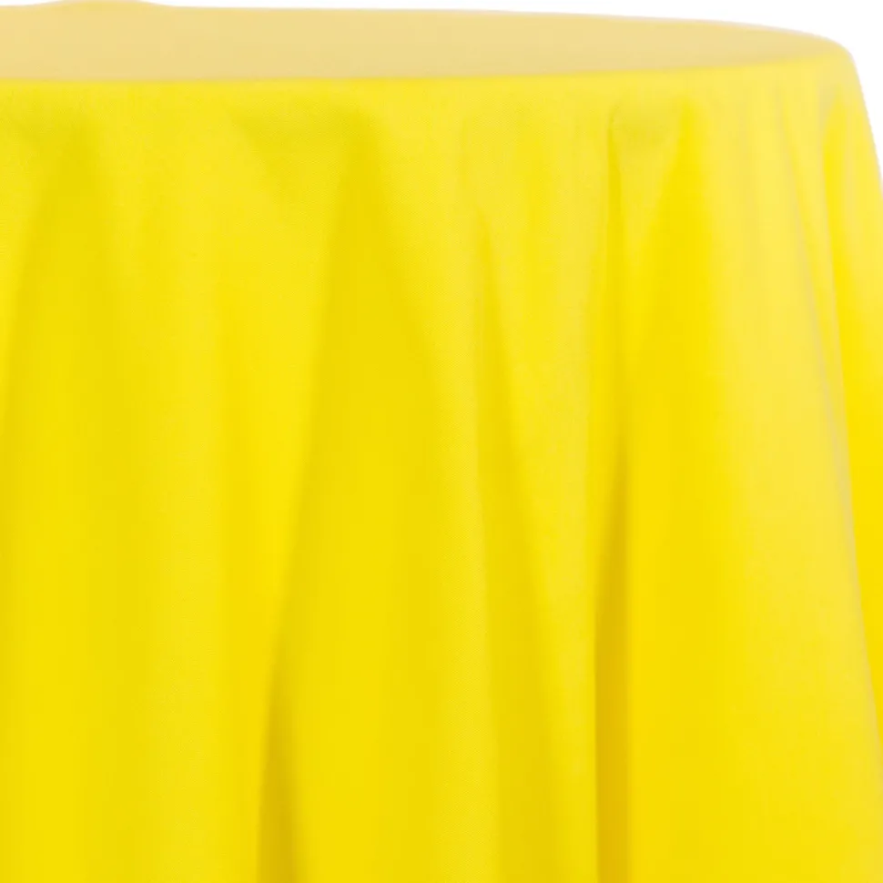 Lemon - Spun Polyester “Feels Like Cotton” Tablecloth - Many Size Options