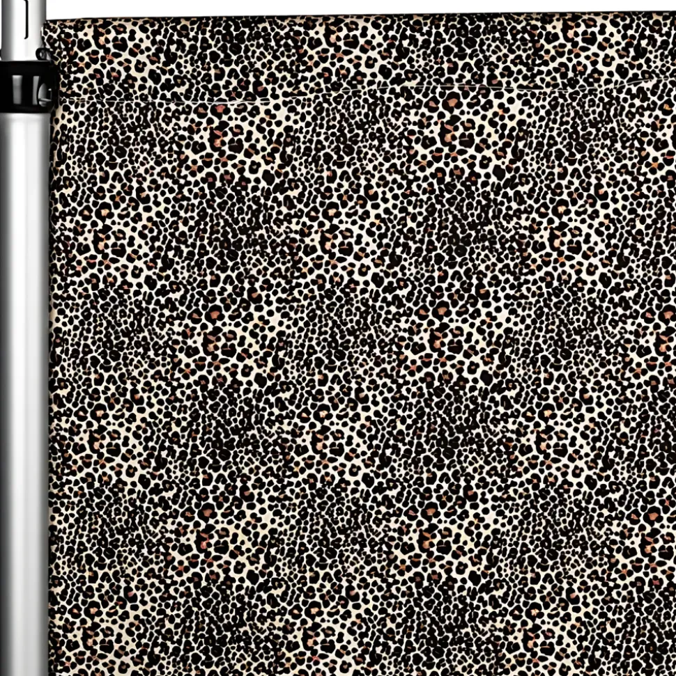 Leopard 4-Way Stretch Spandex Drape Panel - Choose your Size