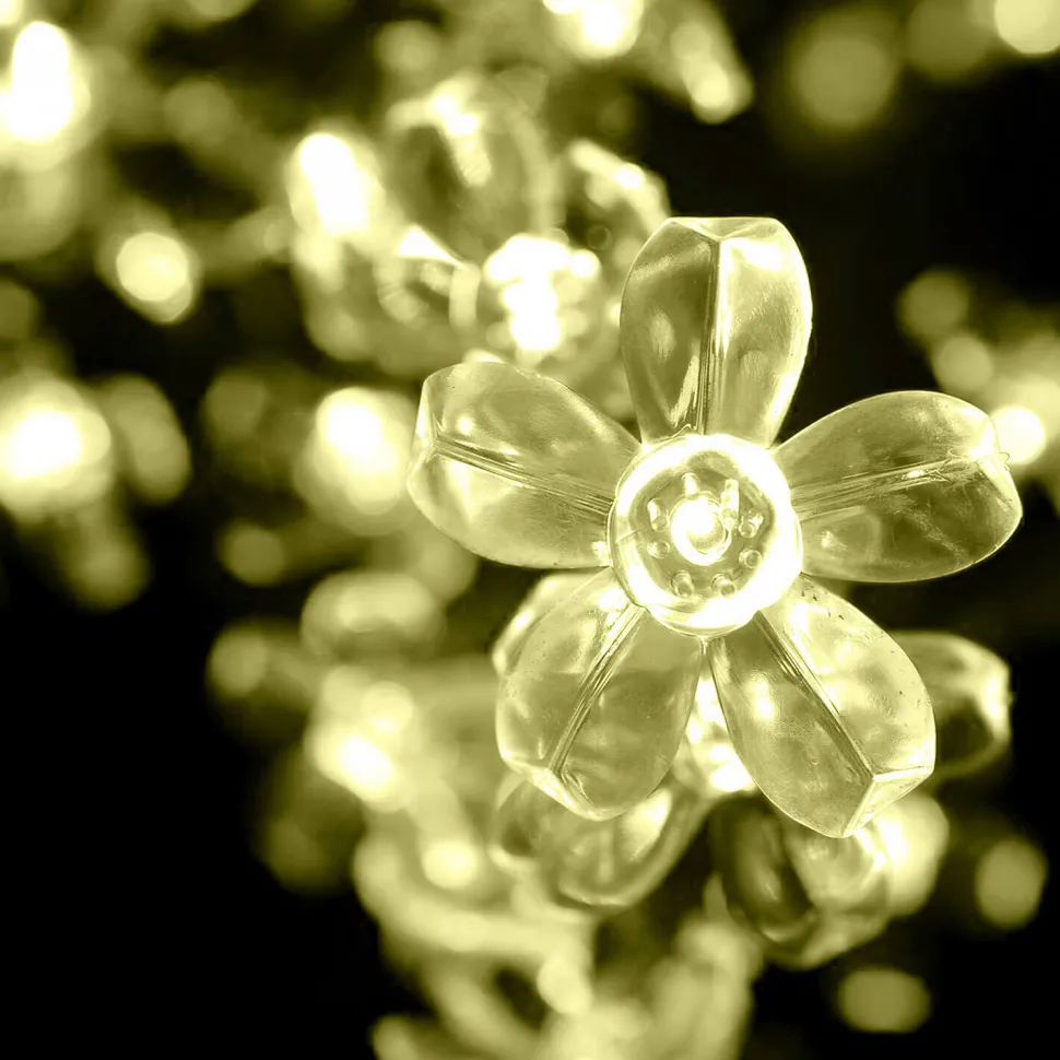 Lighted Cherry Blossom LED Tree - AC Adapter - 1200 LEDs - RGBW w/ Remote & Many Functions! - 9FT Tall