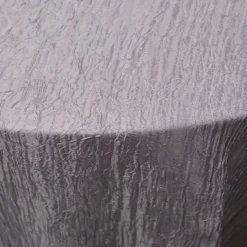 LIGHT SILVER - *FR* Crushed Taffeta Tablecloth by Eastern Mills - Many Size Options